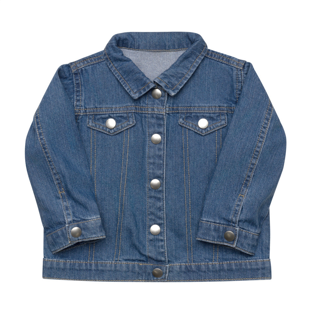 Veste K'Ross Paris en jean pour bébé coton 100 % biologique,
