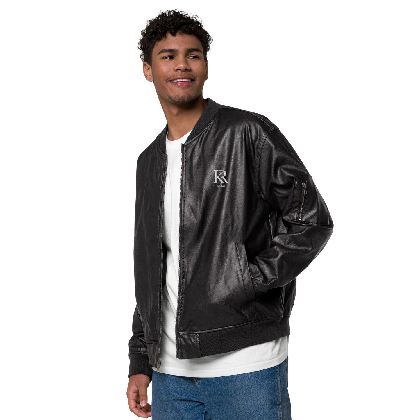 Veste Bomber en cuir K'Ross Paris