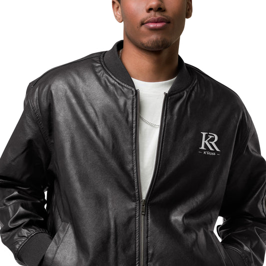 Veste Bomber en cuir K'Ross Paris