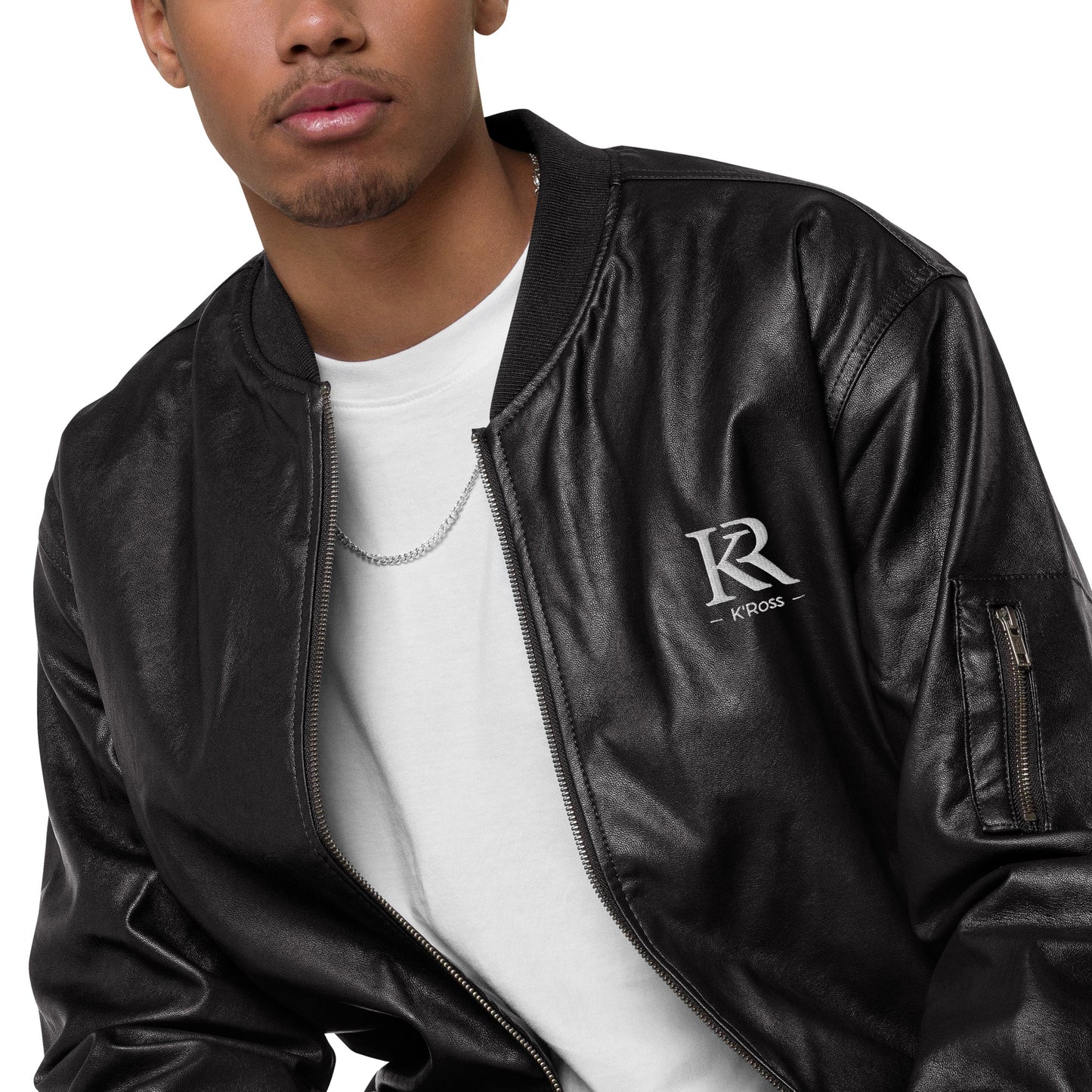 Veste Bomber en cuir K'Ross Paris