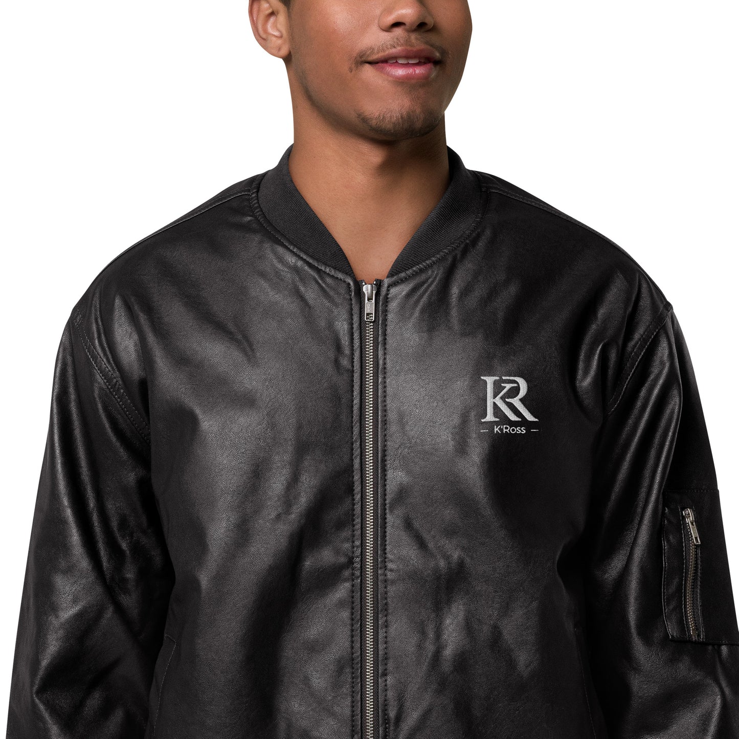 Veste Bomber en cuir K'Ross Paris